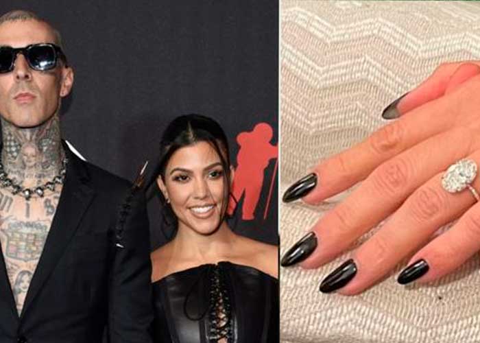 Kourtney Kardashian rompe anillo de compromiso que le dio Travis Barker