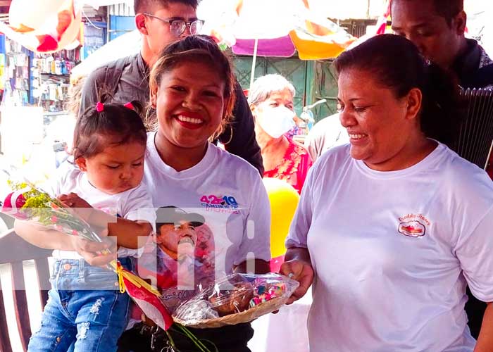 Comerciantes de Masaya realizan actividades en honor a mamá