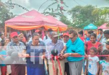 Inauguran 200 metros lineales de calle adoquina en Bilwi