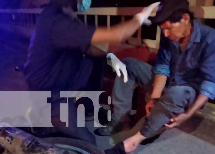 Juigalpa: Camioneta lesiona a un hombre y se da la fuga