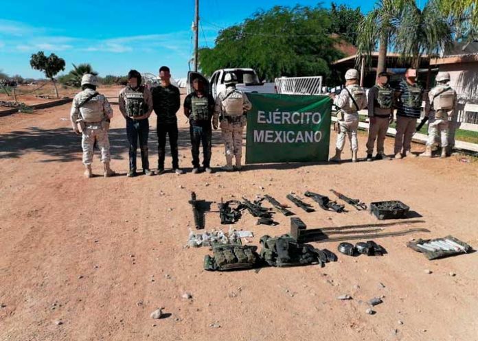 'Niños sicarios' y otros, fueron arrestados en Sonora, México