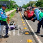 Accidente deja a tres lesionados en Carretera Nindirí a Sabana Grande