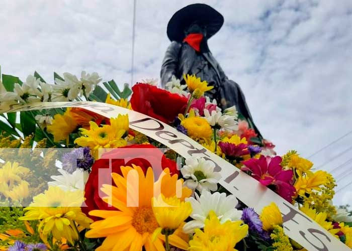 San Carlos conmemora el 127 aniversario del natalicio del General Sandino