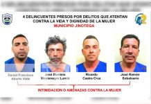 10 delincuentes de peligrosidad fueron detenidos en Jinotega