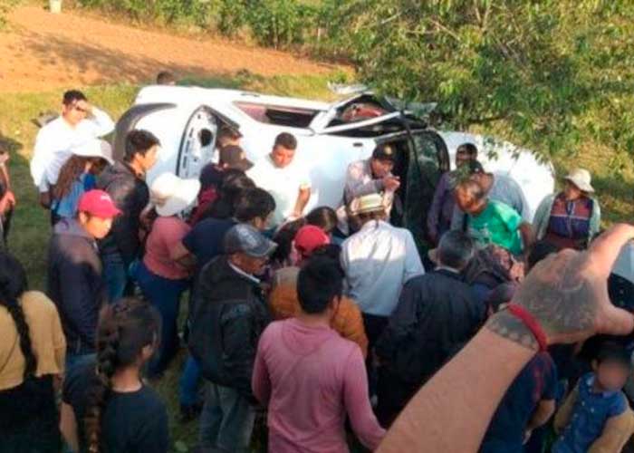 4 migrantes muertos y 16 heridos dejó accidente vial en México