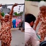 Abuela de 80 años sorprende al levantar pesas