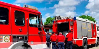 Nicaragua: Bomberos reciben capacitación sobre uso de vehículos de emergencia