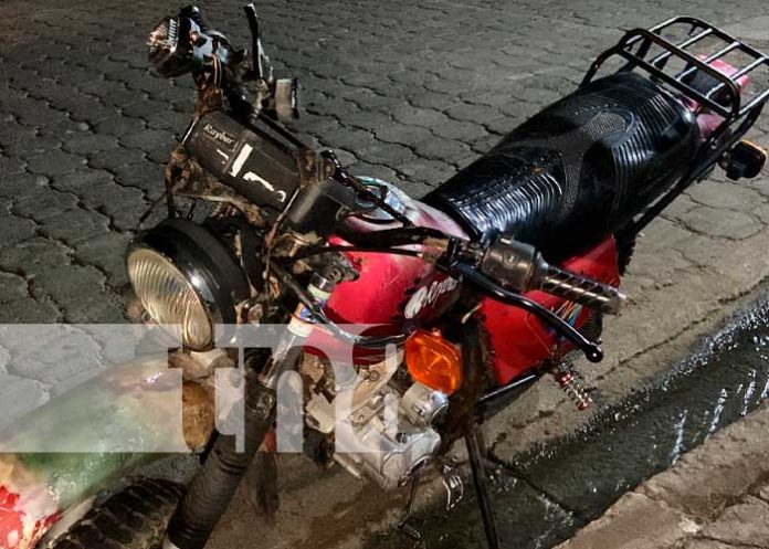 Choque entre dos motos deja un lesionado en Juigalpa