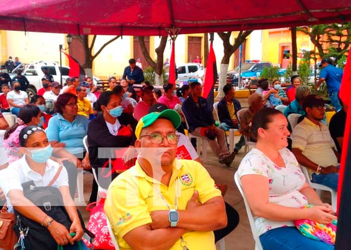 Habitantes de Nandaime celebran el Día de la Dignidad Nacional