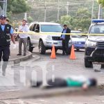 Muere hombre de una puñalada al cuello cerca de un mercado de Managua