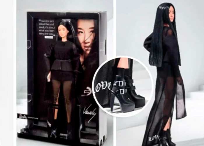 Mattel lanza una Barbie inspirada en la diseñadora más importante del mundo