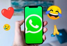 Las reacciones a mensajes de WhatsApp están disponibles