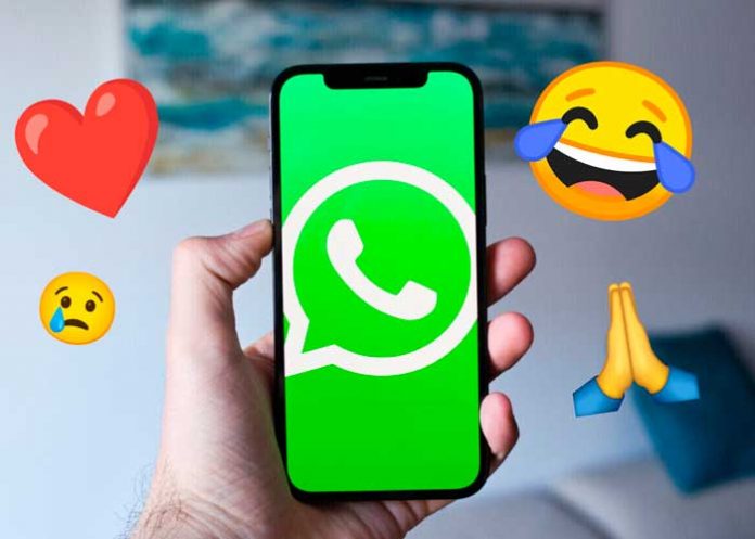 Las reacciones a mensajes de WhatsApp están disponibles