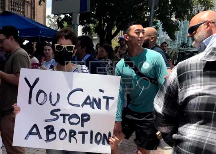 Ley de derecho al aborto es rechazada en Estados Unidos