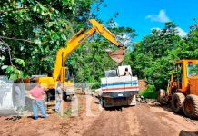 Se mejoran caminos productivos en Río San Juan