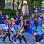 Liga de vóleibol reúne a los mejores en los Juegos Juveniles en Managua