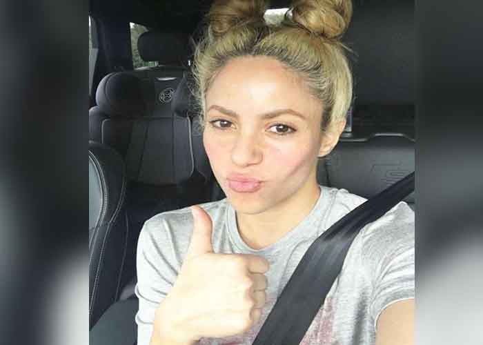 Shakira, disfruta el día de las madres 'a lo natural'