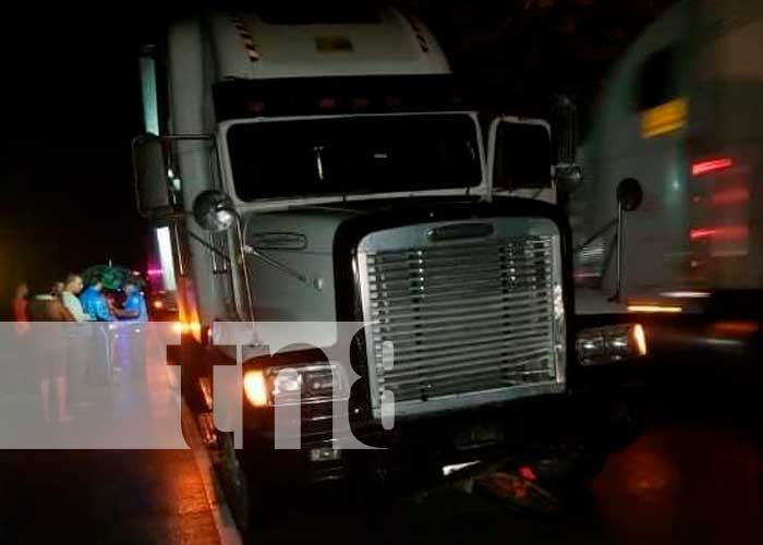 Accidente de tránsito deja un muerto y daños materiales en Chinandega