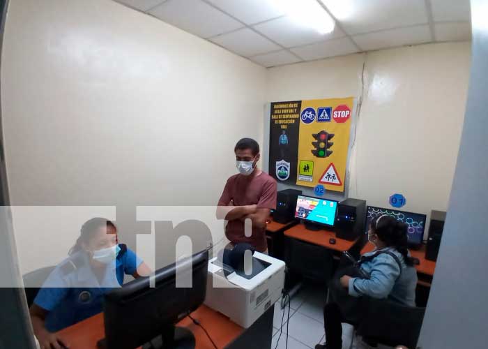 Policía Nacional en Rivas inaugura nueva "aula virtual"