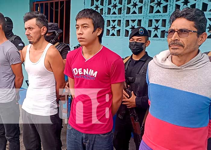 Policía Nacional en Jinotega capturó a 15 delincuentes