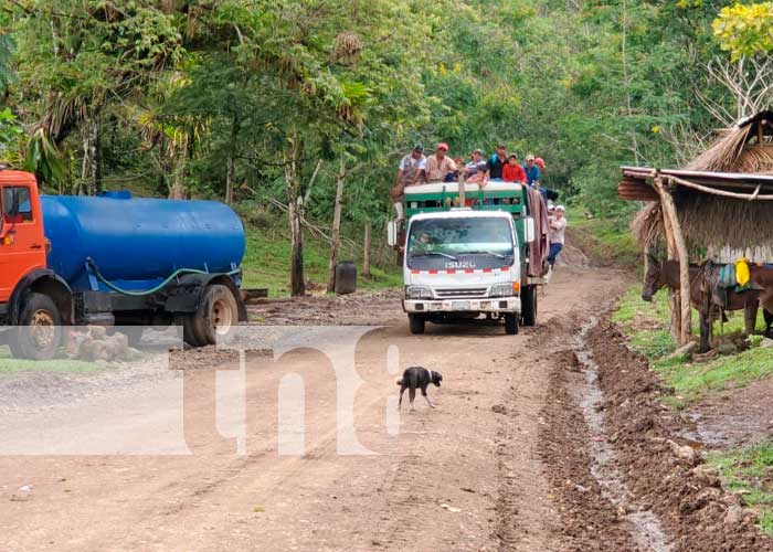 Mejoran primera fase de 16 kilómetros productivo en La Libertad, Chontales