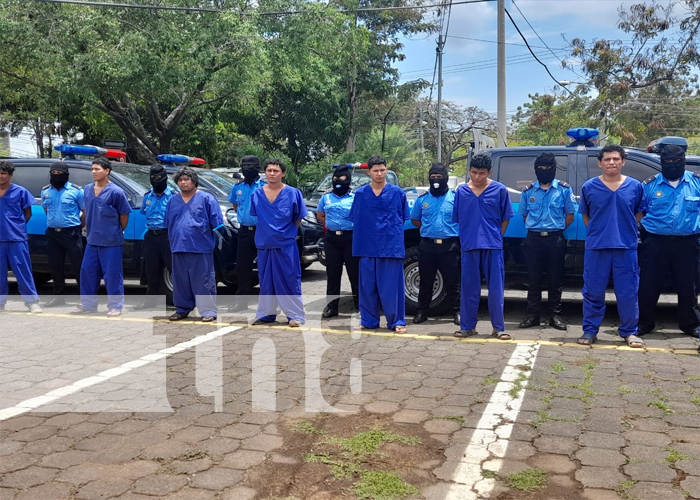 Tres homicidas capturados por la Policía Nacional de Nicaragua