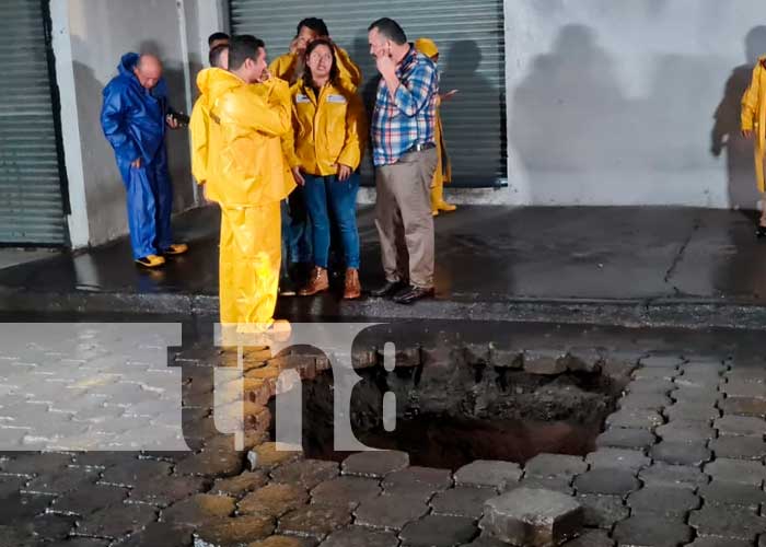 Evalúan daños causados provocados por la lluvia que ha caído en Managua