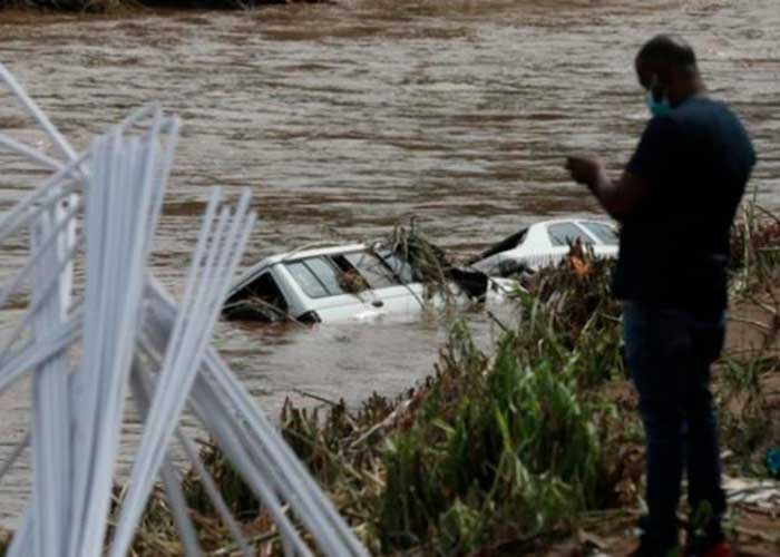 Potentes lluvias e inundaciones sacuden de nuevo Sudáfrica