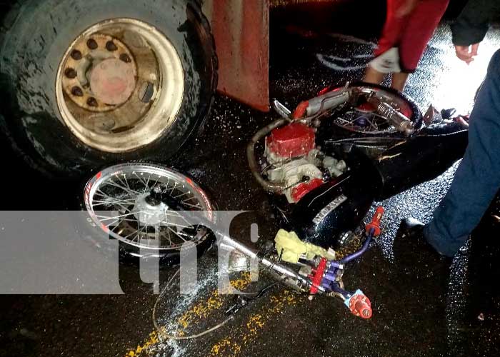 Motorizado pierde la vida por un accidente en la Carretera Boaco-Río Blanco