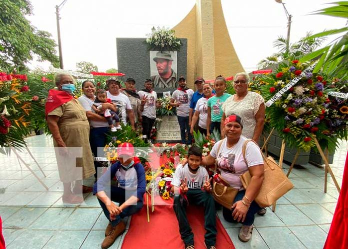 Conmemoran a Germán Pomares Ordoñez en Chinandega