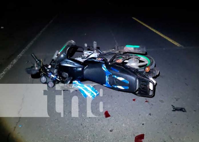 Accidente de Motos dejó un muerto y un lesionado en Acoyapa, Chontales