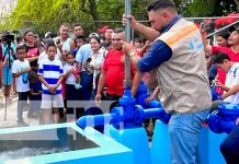 Inauguran proyecto de agua y saneamiento en la comunidad La Mia, Jalapa