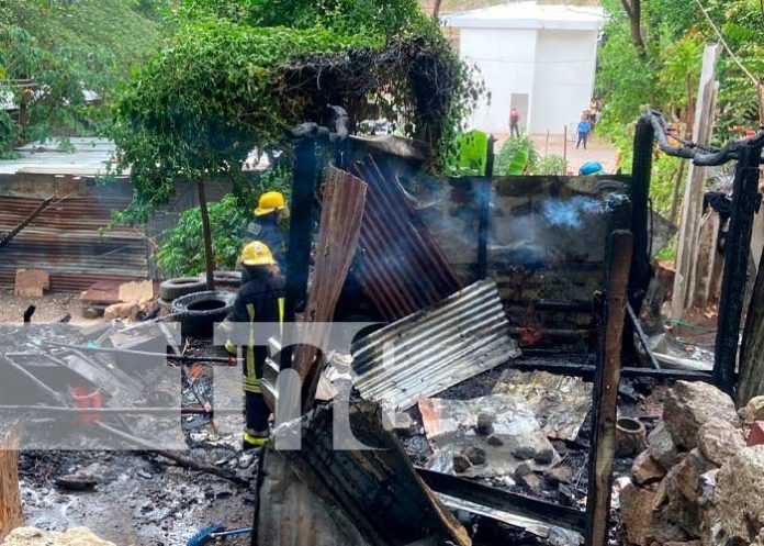 Familia queda en la intemperie al quemarse su vivienda en Juigalpa
