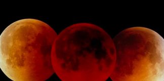 Evento astronómico Eclipse total de Luna