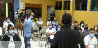 Foto: Brindan charlas a jóvenes del Ministerio de Salud sobre la prevención del VIH en Nicaragua / TN8