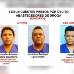 Policía Nacional realiza operativos antinarcóticos en Rivas