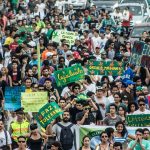 Manifestantes en Ecuador demandan la legalización de la marihuana