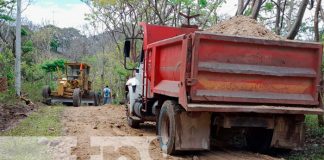 Avanzan rehabilitaciones de caminos en Matiguás