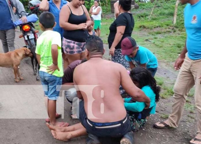 Río San Juan: Encontronazo entre motorizados deja daños materiales
