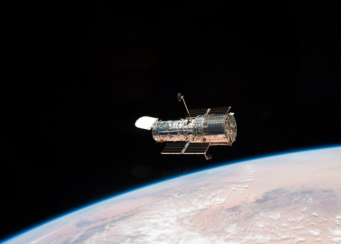 El satélite espacial Hubble captura imagen de la galaxia espiral IC 342