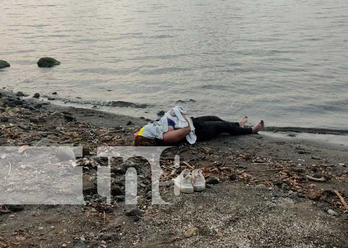 Joven pereció ahogada en la Laguna de Apoyo, Masaya