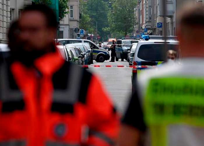 Al menos una mujer herida resulto tras un tiroteo en Alemania