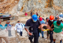 Continúan jornada de rescate en mina El Quemado de Chinandega.