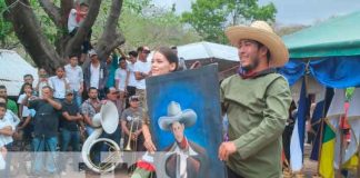 Boaco celebra el Día de la Dignidad Nacional en el Cerro El Común