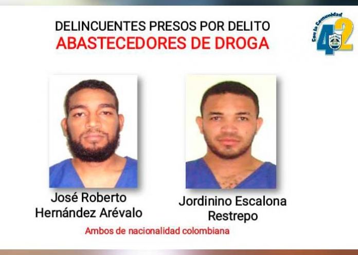 Información sobre incautación de cocaína en Managua