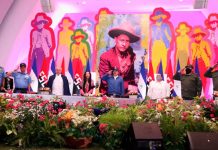 Presidente Daniel Ortega en acto por el 127 aniversario del natalicio del General Sandino