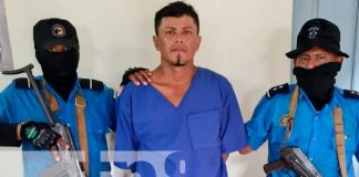 Presentación del presunto autor de un horrendo crimen en el Caribe Sur de Nicaragua