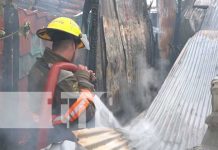 Incendio consumió dos viviendas en Estelí