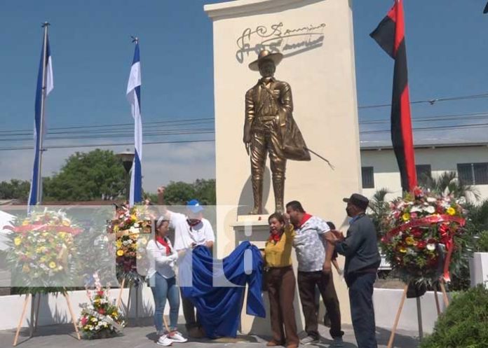 Homenaje en Estelí con inauguración de monumento de Sandino