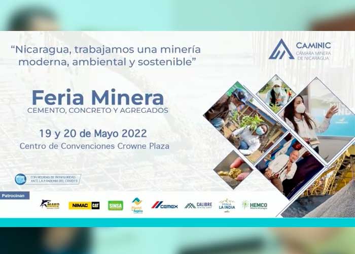 Invitación a Feria Minera en Nicaragua